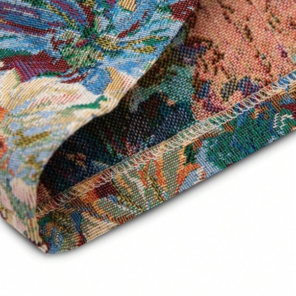 SHEIN Colorful Floral High Waist Shorts - Picture 2 of 4